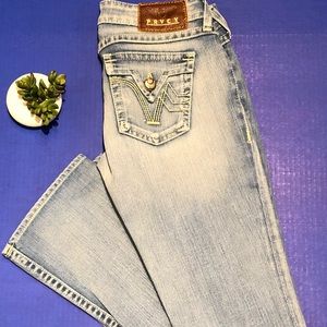 PRVCY distressed denim jeans